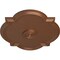 Ekena Millwork Waltz Ceiling Medallion (Fits Canopies up to 5 1/4"), 24"W x 20 1/2"H x 1 1/8"P, Polished Copper CM24WAPOS - alternate 4